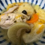圧力鍋で作る　お雑煮風⭐参鶏湯